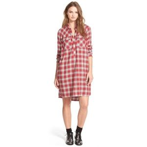 Madewell | Daywalk Shirt Dress In Fairfax Plaid S